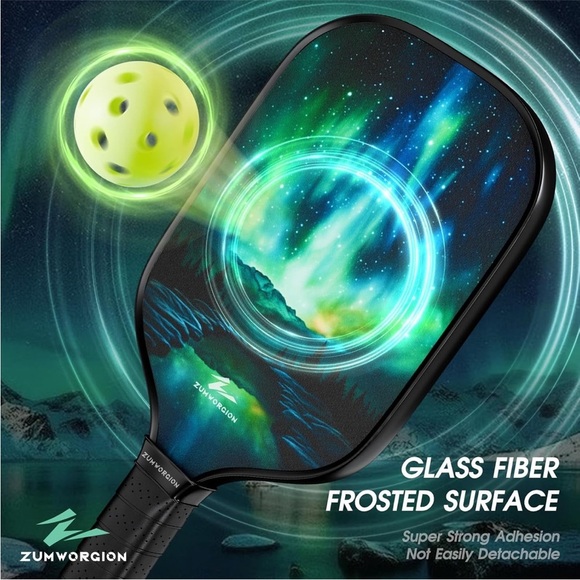 Fiber glass pickle ball paddle set - Picture 2 of 6